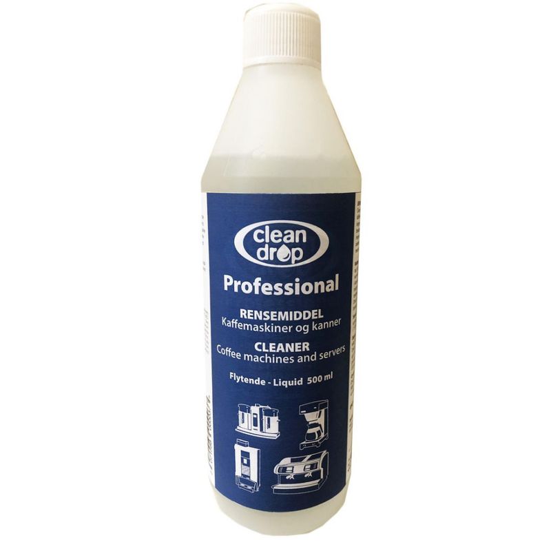 Hovedbilde Kafferengjøring: clean drop rensemiddel 500 ml